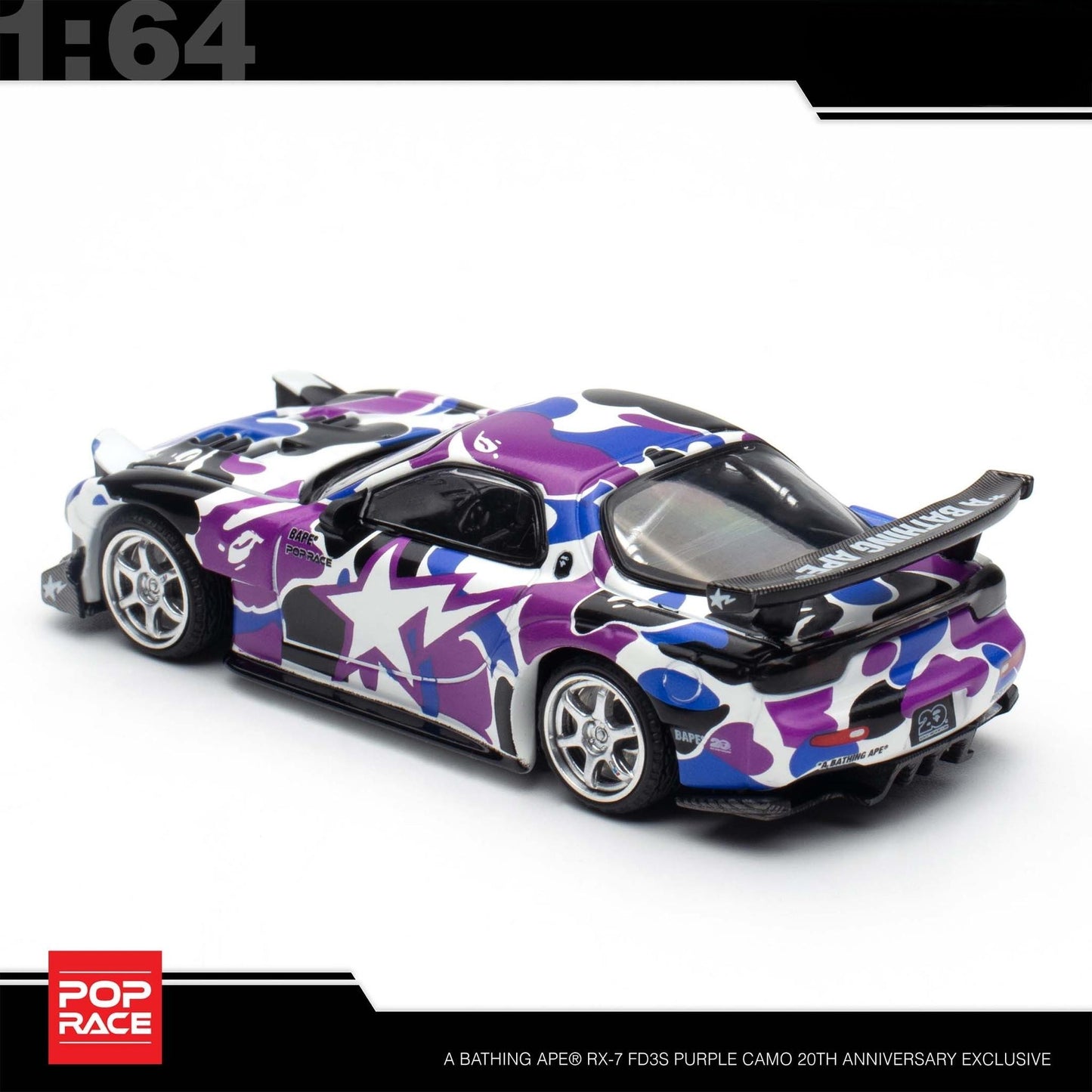 Pop Race - Pre-Order - MAZDA RX7 FD3S RE-AMEMIYA - BATHING APE - PR640493