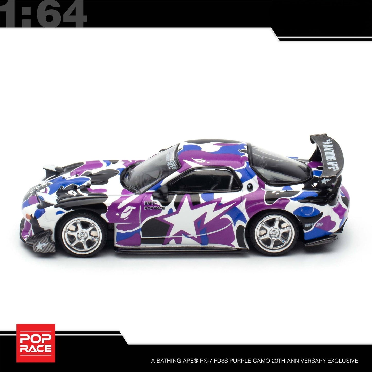 Pop Race - Pre-Order - MAZDA RX7 FD3S RE-AMEMIYA - BATHING APE - PR640493