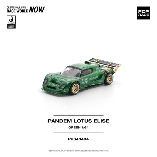 Pop Race - Pre-Order - Pandem Lotus Elise, green - PR640494
