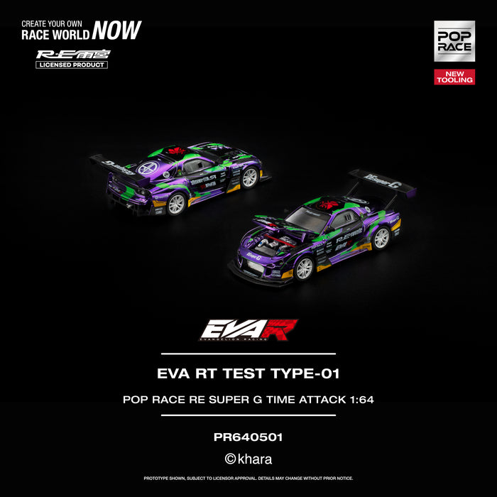 Pop Race - Pre-Order - EVA RT Test Type-01, Pop-Race RE Super G Time Attack - PR640501