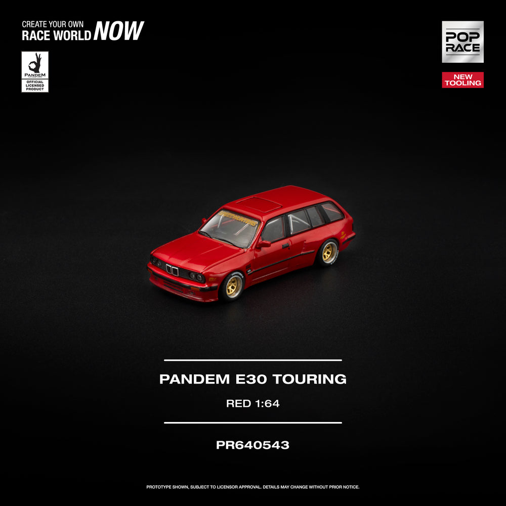 Pop Race - Pre-Order - Pandem E30 Touring, red - PR640543