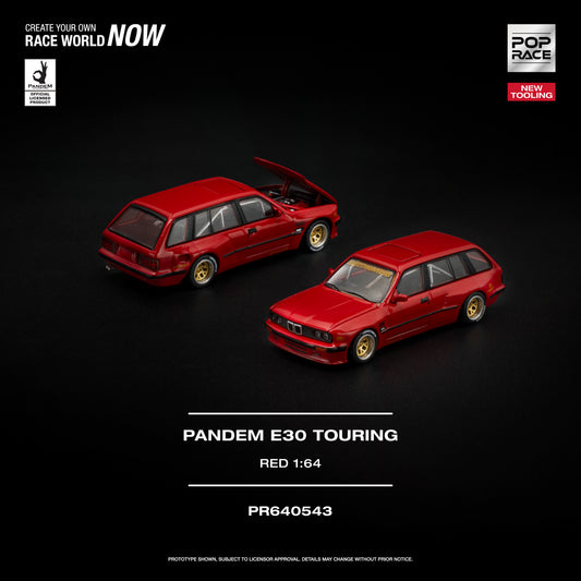 Pop Race - Pre-Order - Pandem E30 Touring, red - PR640543