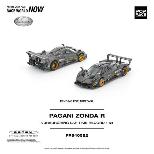 Pop Race - Pre-Order - Pagani Zonda R - Nurburgring Laptime Record - PR640582