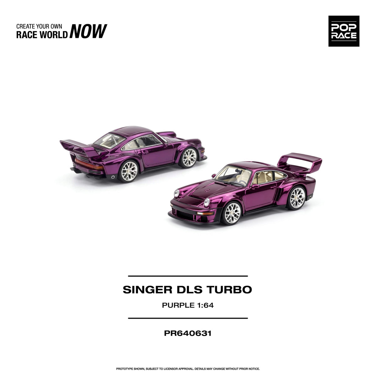 Pop Race - Pre-Order - Singer DLS Turbo, purple - PR640631