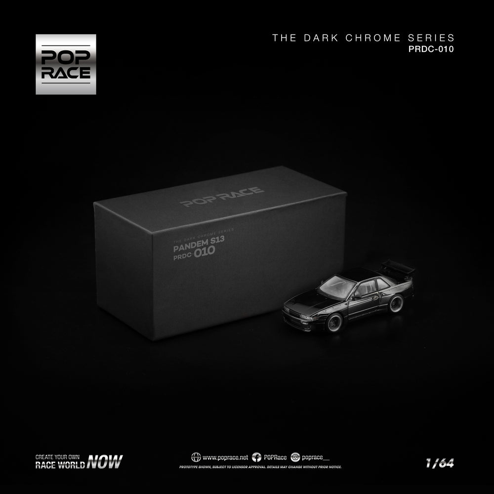 Pop Race - Pre-Order - Pandem S13 *The Dark Chrome Series*, dark chrome - PRDC-010