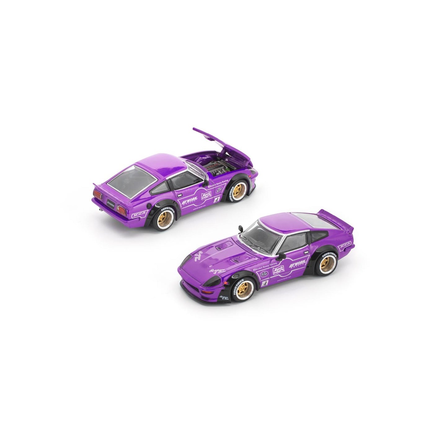 Pop Race x Enigma- Pre-Order - Pandem 280ZX Purple - PRE024