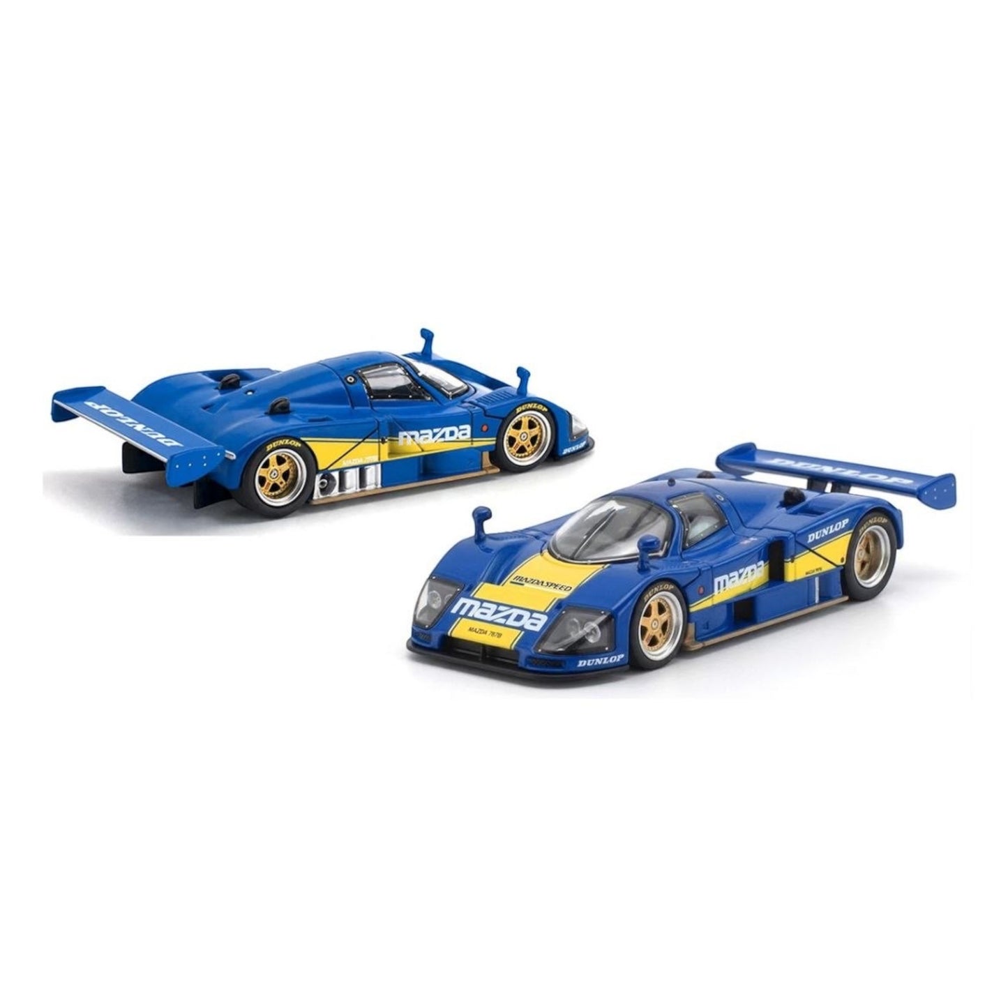 Pop Race x Enigma- Pre-Order - Mazda 787B, Racing blue/yellow - PRE036