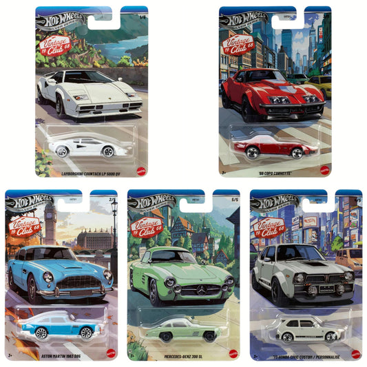 Hot Wheels 2026 - Pre-Order - Vintage Club Set - HRT81-979K