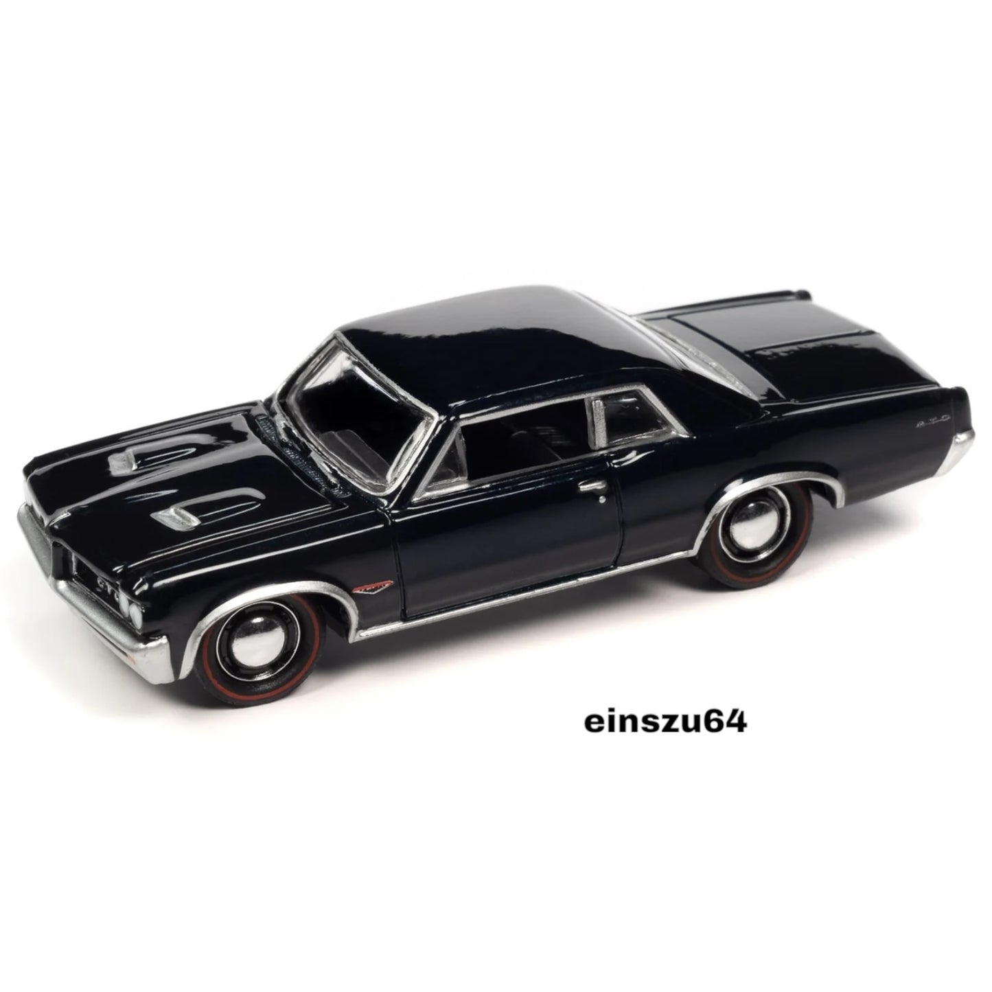 Johnny Lightning - 1964 Pontiac GTO, nocturne blue poly - 1:64 - JLSP340A
