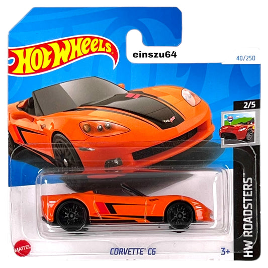 Hot Wheels 2024 - Corvette C6 - Roadsters 2/5 - HTC14 - 40/250 - 1:64