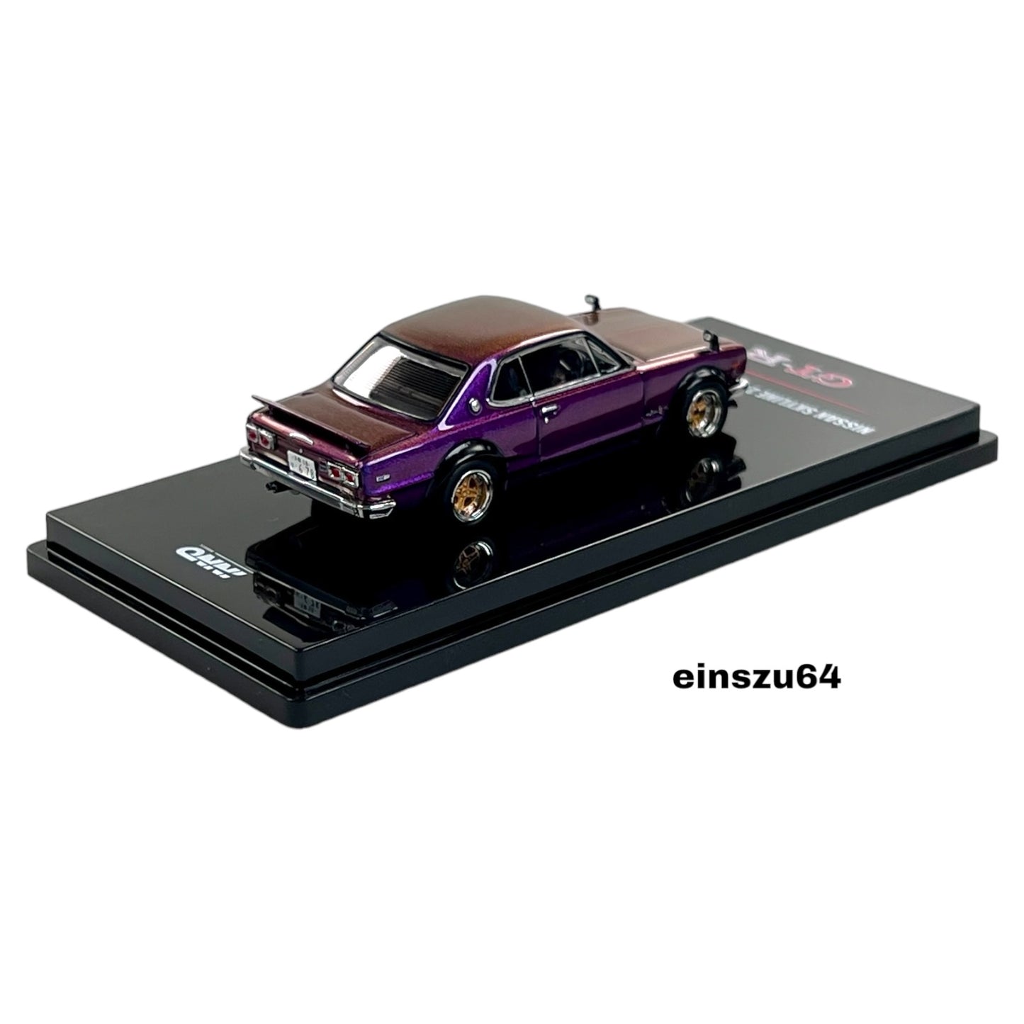 INNO64 - Nissan Skyline 2000 GT-R (KPGC10), midnight purple II - 1:64 - IN64-KPGC10-MPII