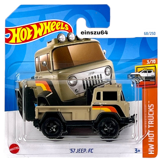 Hot Wheels 2024 - ´57 Jeep FC - Hot Trucks 3/10 - HTC30 - 68/250 - 1:64