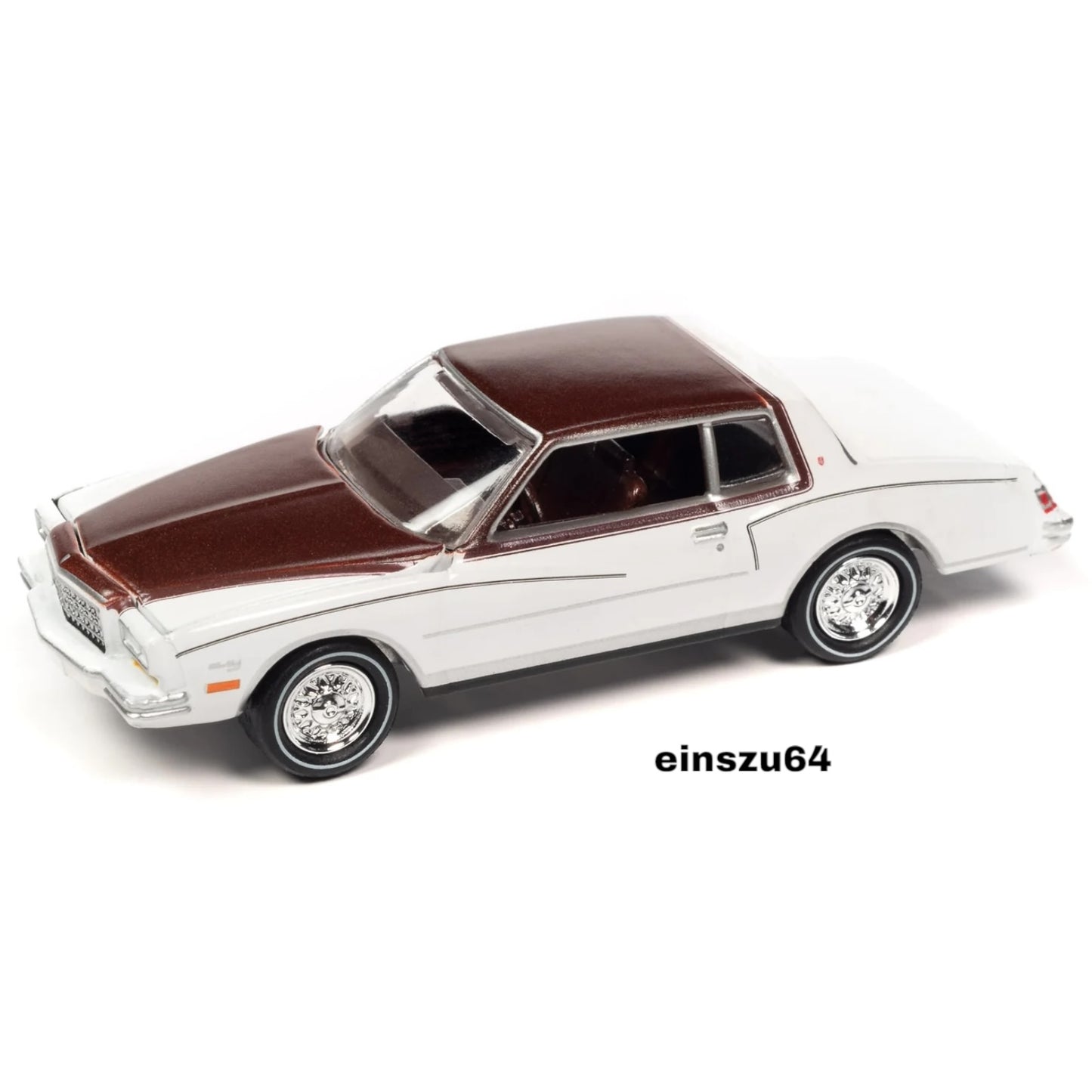 Johnny Lightning - 1980 Chevrolet Monte Carlo, gloss white - 1:64 - JLSP336A