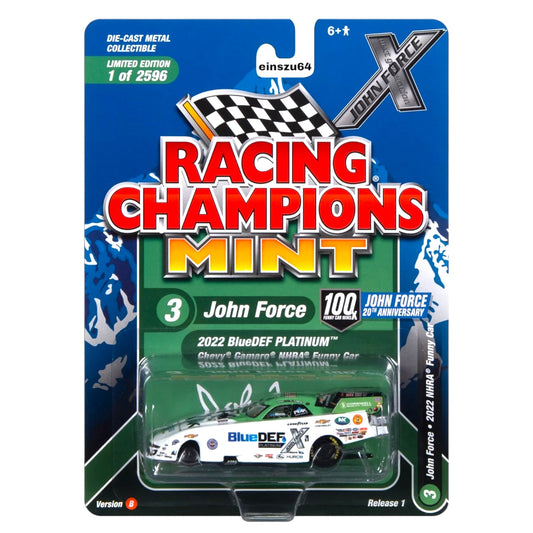 Racing Champions - John *Brute* Force Peak Antifreeze Chevrolet Funny Car, green & white - RCSP030B