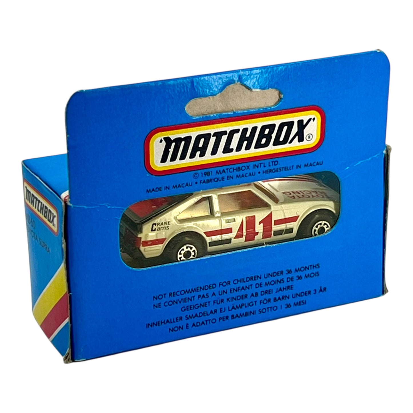 Matchbox Superfast - Toyota Supra - MB60 - Made in Macau 1981 - Mint