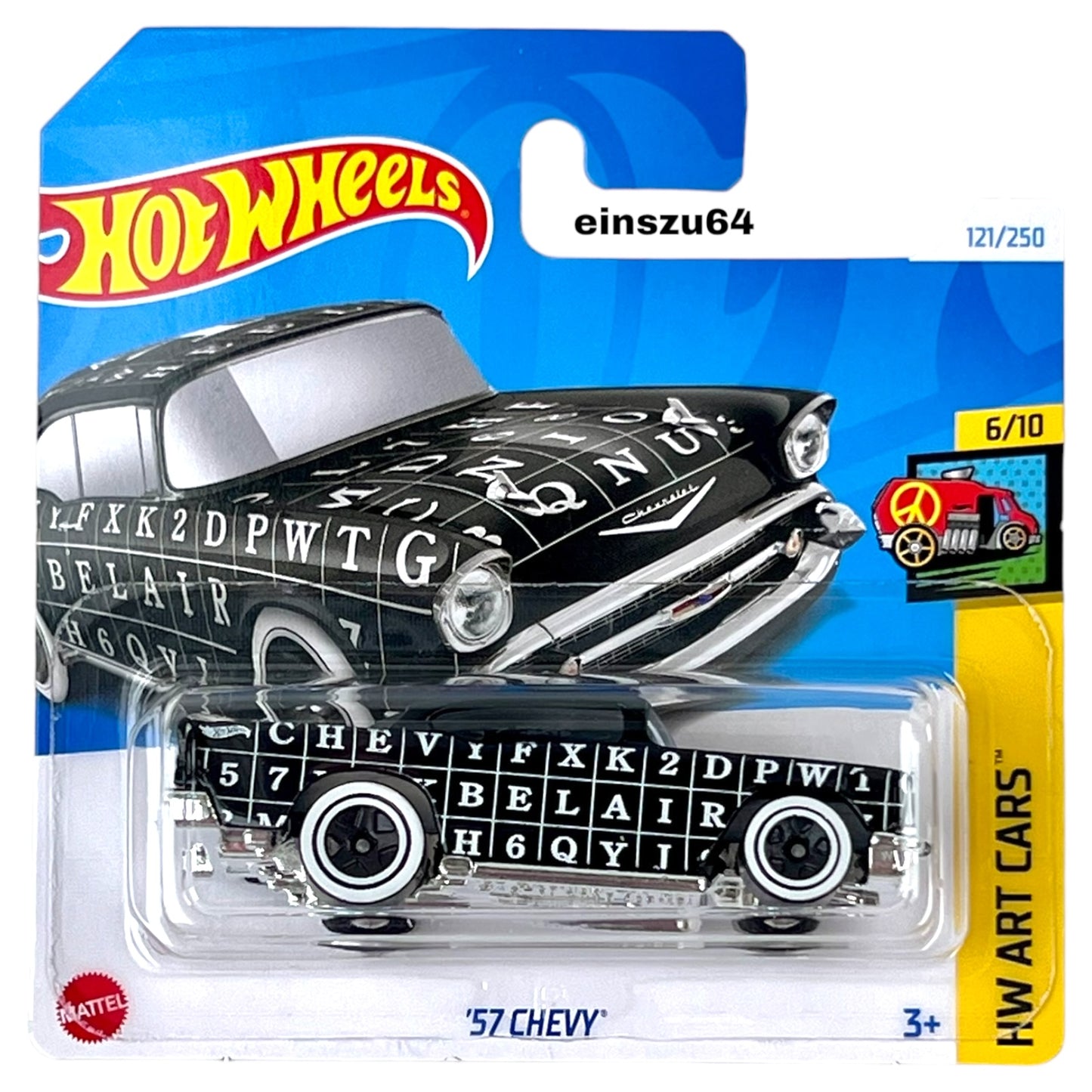 Hot Wheels 2024 - ´57 Chevy - Art Cars 6/10 - HTB75 - 121/250