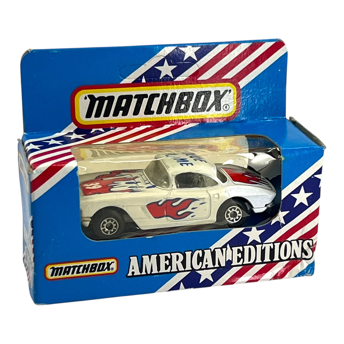 Matchbox Superfast - ´62 Corvette Blue Flame - MB71 - Made in Macau 1983 - Near Mint