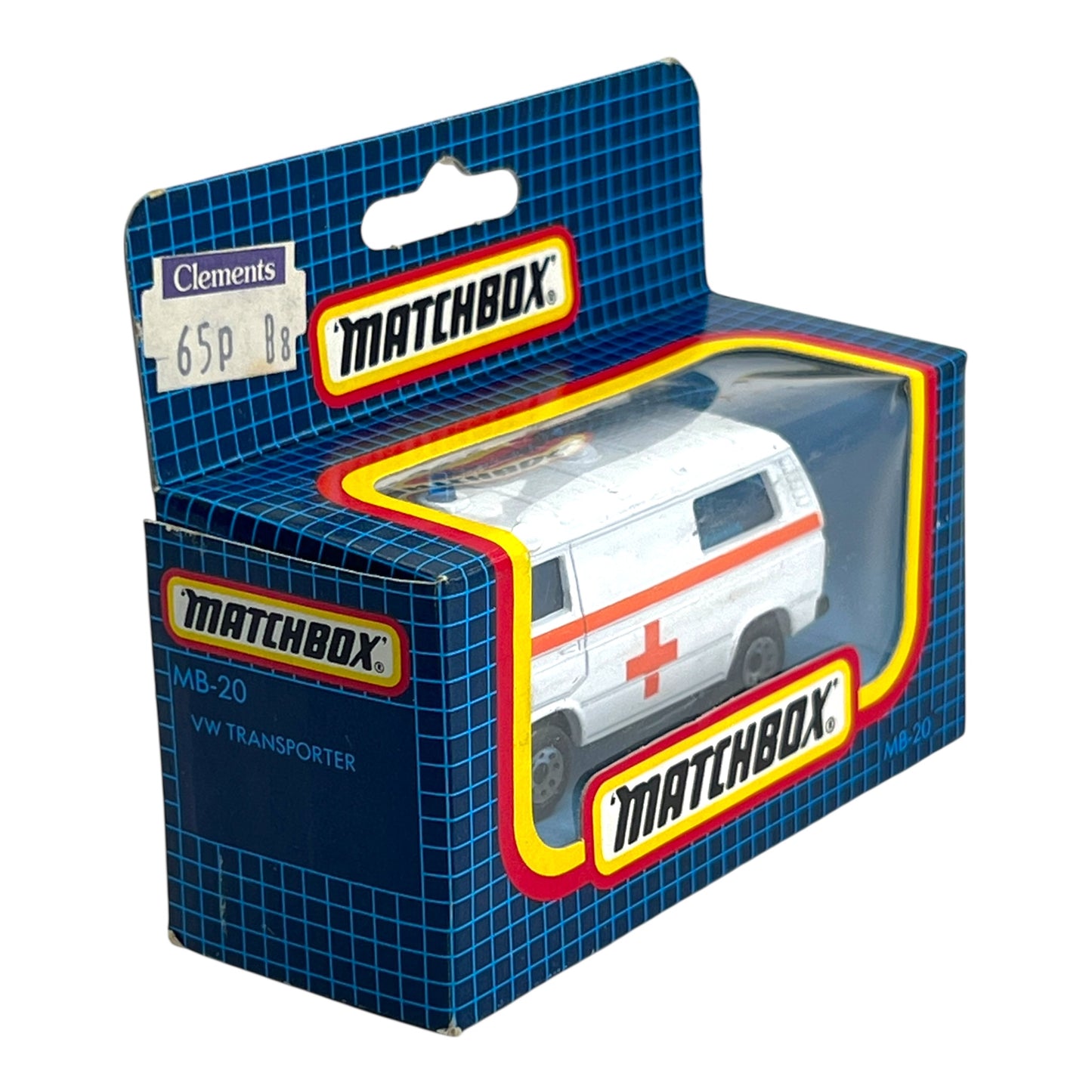 Matchbox Superfast - VW Transporter Ambulance - MB20 - Made in Macau 1987 - Near Mint