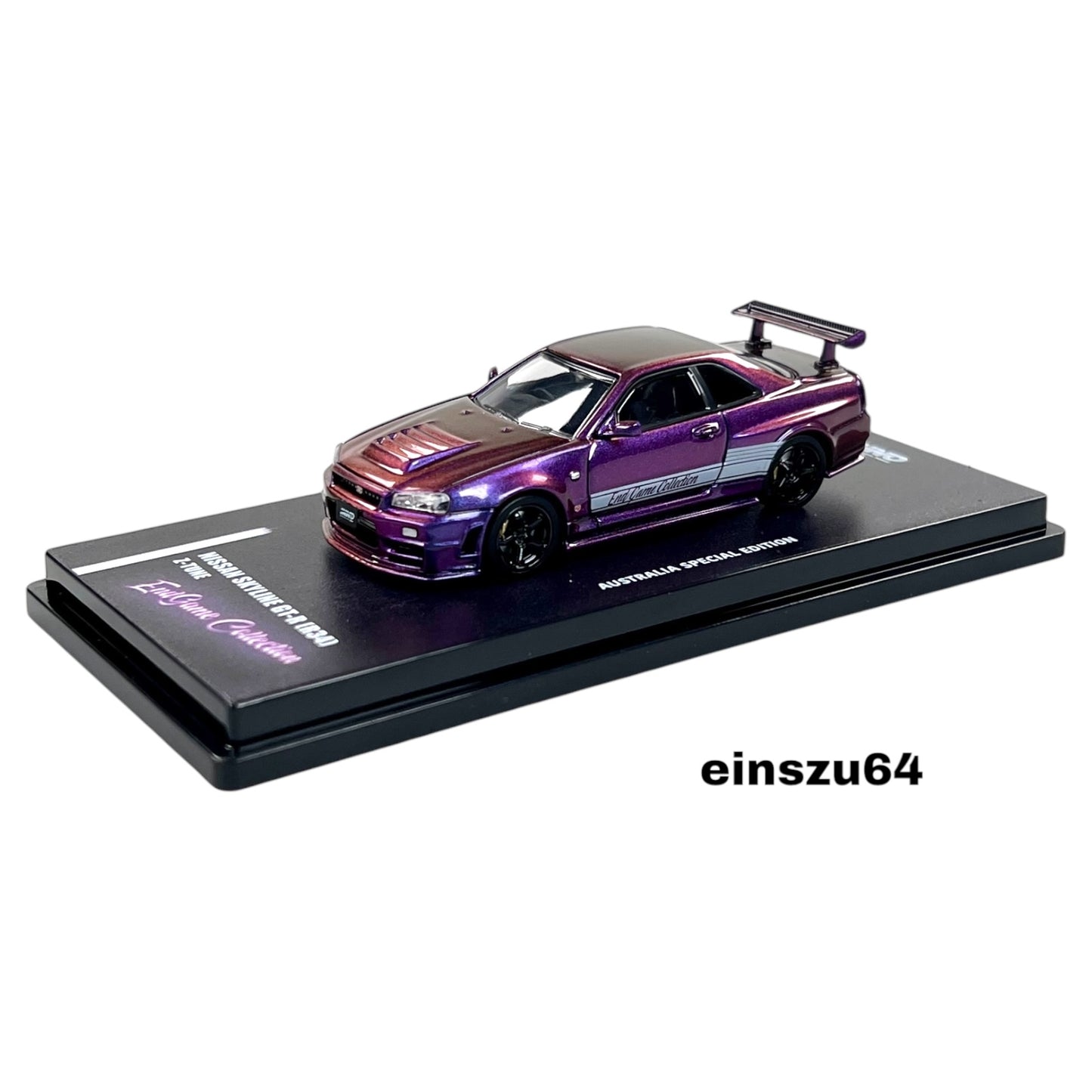 INNO64 - Nissan Skyline GT-R (R34) Z-Tune *Endgame* Australia Special Edition, purple - IN64-R34ZT-ENDGAME