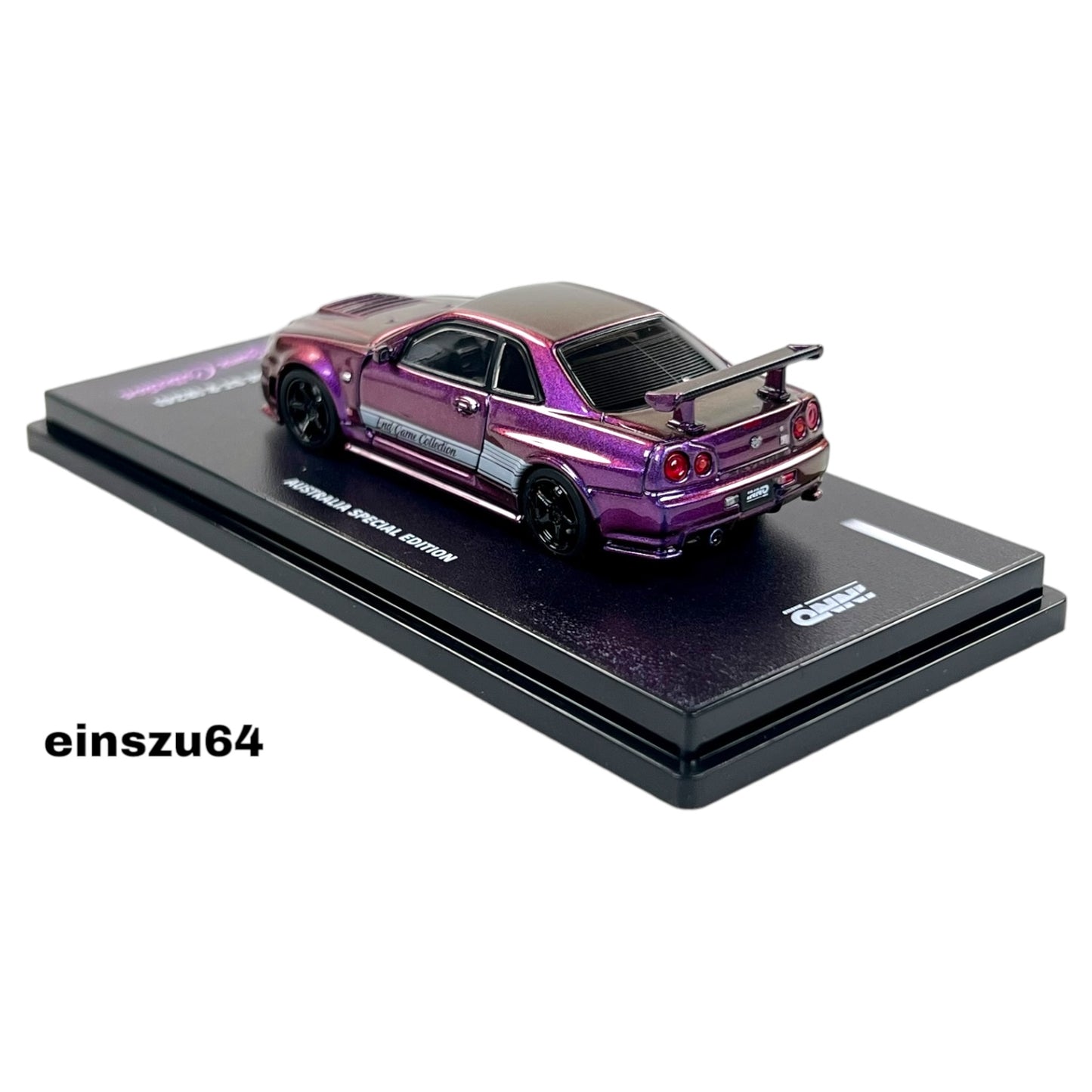 INNO64 - Nissan Skyline GT-R (R34) Z-Tune *Endgame* Australia Special Edition, purple - IN64-R34ZT-ENDGAME