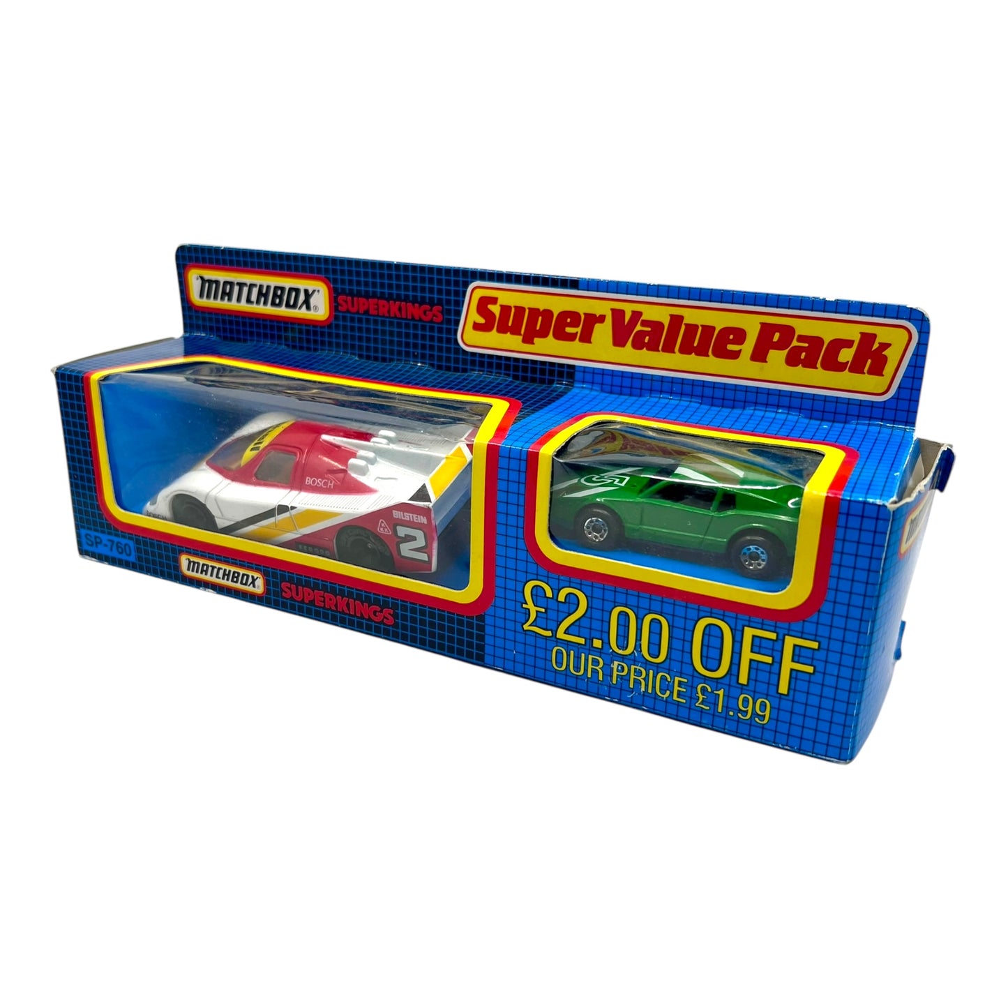 Matchbox SuperKing - Super Value Pack, SP-760 - Kremer Porsche + 1 free - Made in China 1992