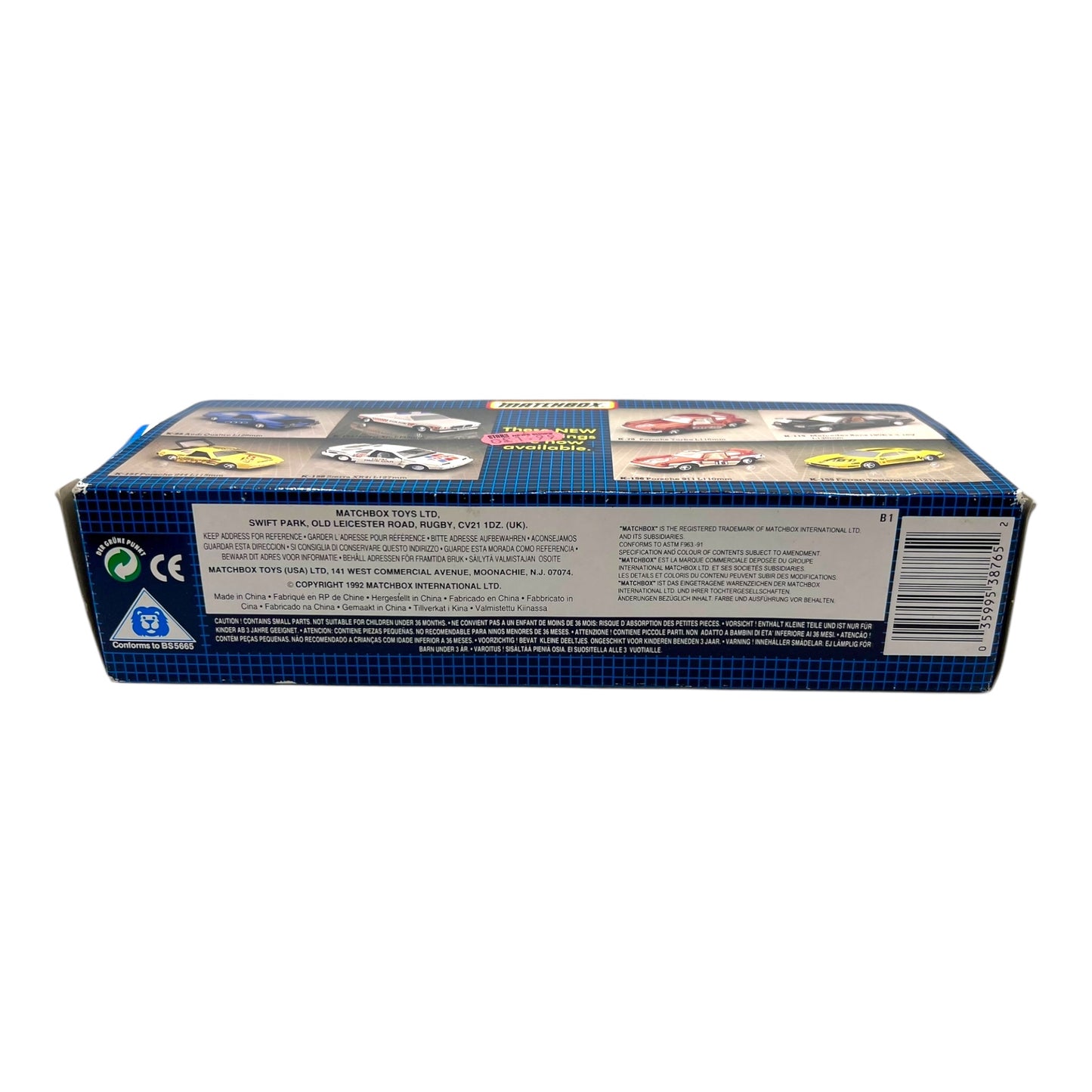 Matchbox SuperKing - Super Value Pack, SP-760 - Kremer Porsche + 1 free - Made in China 1992