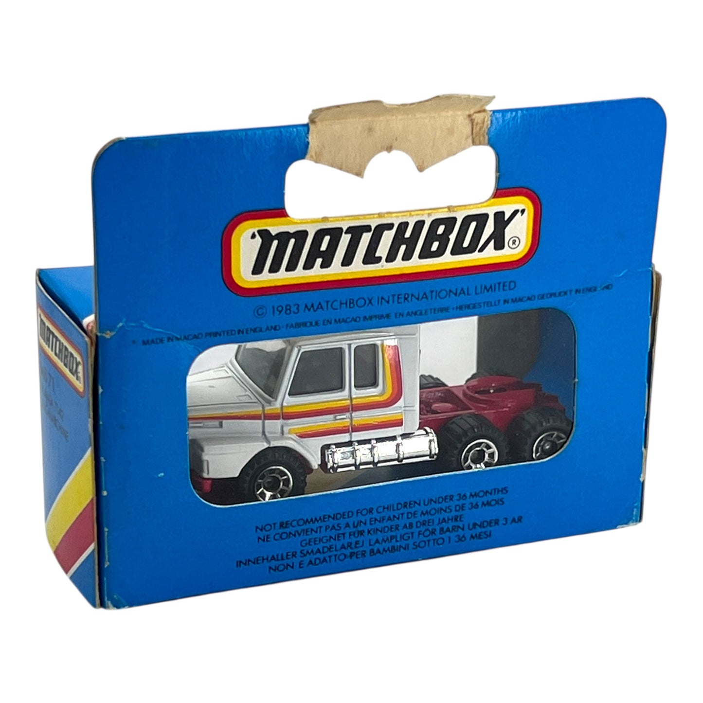 Matchbox Superfast - Scania T142 Truck - MB71 - Made in Macau 1983 - Mint