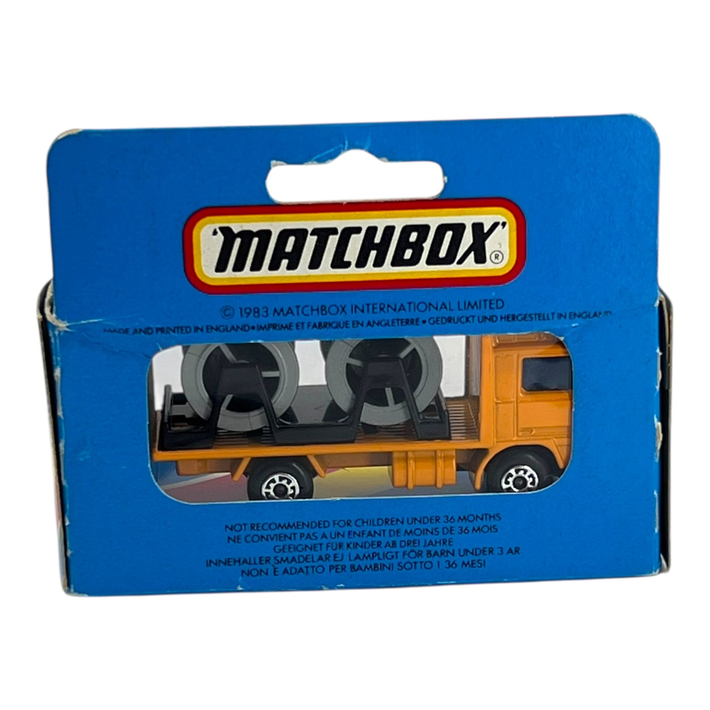 Matchbox Superfast - Volvo Cable Transpoter - MB26 - Made in England 1983 - Mint