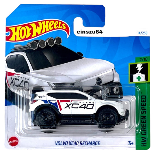 Hot Wheels 2024 - Volvo XC40 Recharge - Green Speed 2/10 - HTC81 - 14/250