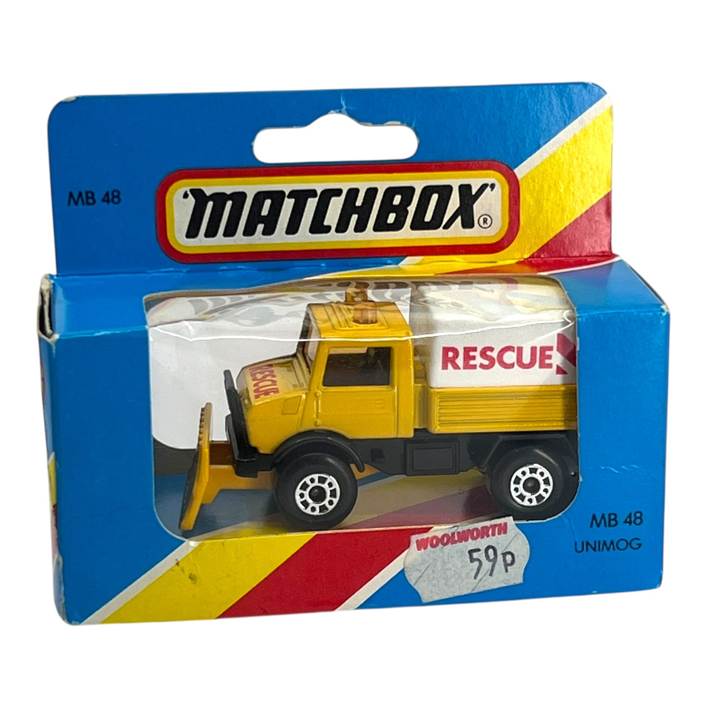 Matchbox Superfast - Unimog Rescue Truck - MB48 - Made in England 1981 - Mint
