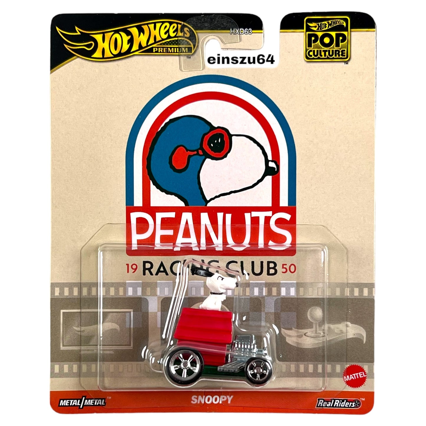 Hot Wheels 2024 - Peanuts -Snoopy - HVJ42 - 1:64 - Pop Culture