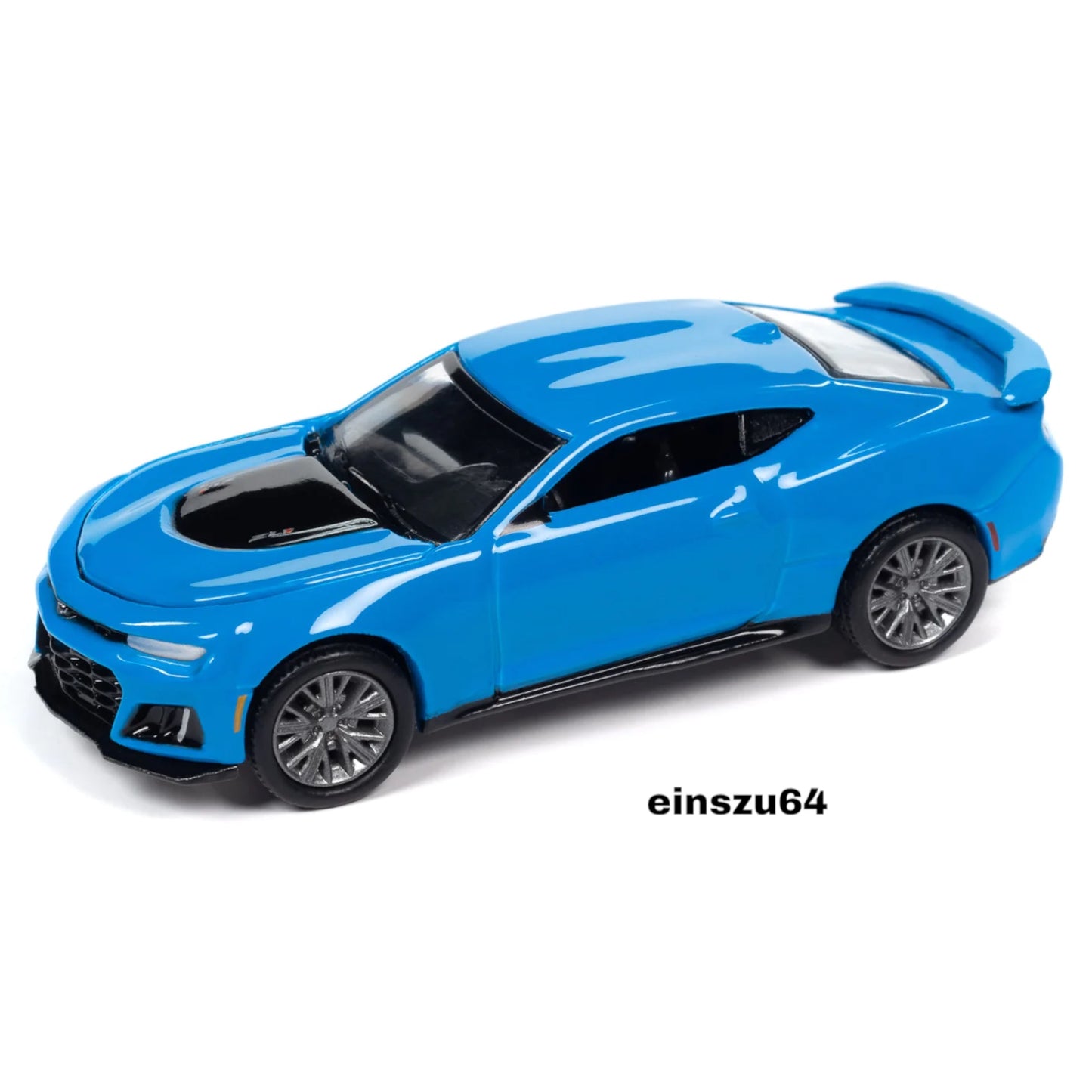 AUTO WORLD - 2022 Chevrolet Camaro ZL1, Rapid blue - 1:64 - AWSP138B