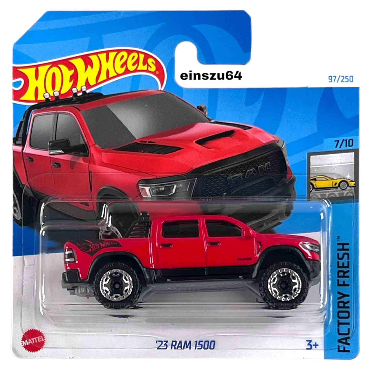 Hot Wheels 2024 - ´23 Ram 1500 - Factory Fresh 7/10 - HXB33 - 97/250 - 1:64