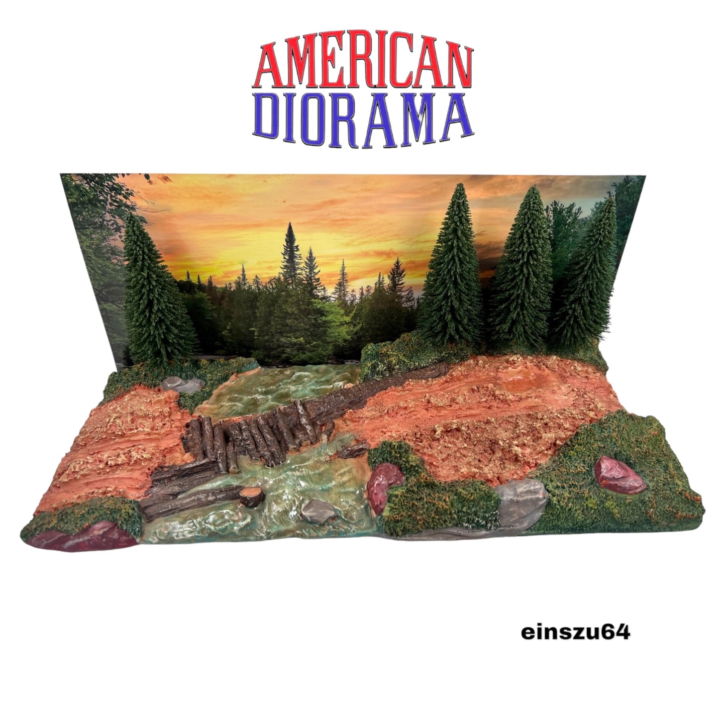 American Diorama - Overland Off Road Diorama - AD-76534MJ - 1:64 - MiJo Exclusive