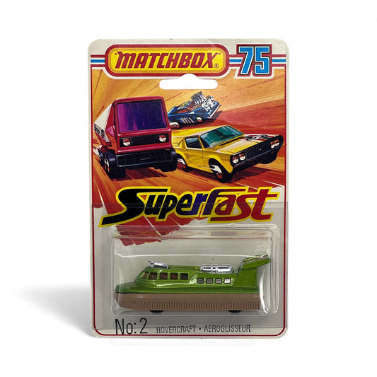 Matchbox Superfast - Hovercraft No.2 - Made in England 1976 - Lesney - MINT