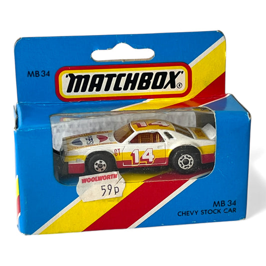 Matchbox Superfast - Chevy Stock Car - MB34 - Made in Macau 1981 - Mint