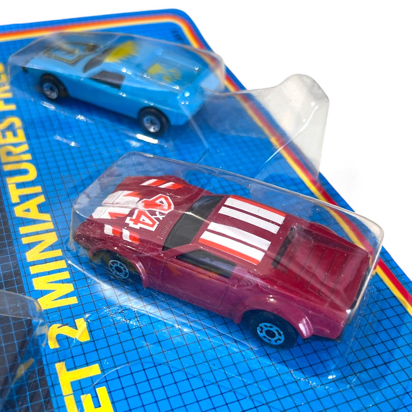 Matchbox SuperKing Cars - Lancia Rallye / Camaro + 2 free - KS-811 - Made in China 1989