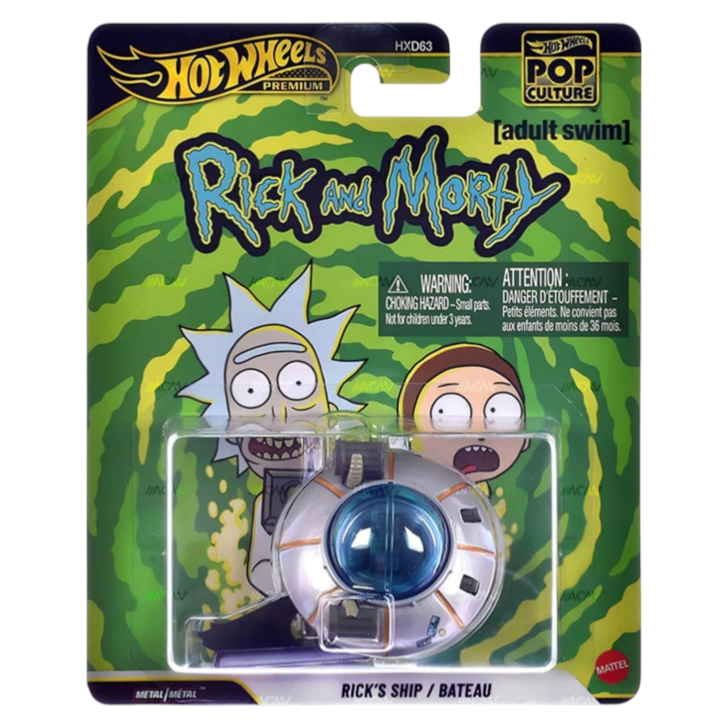 Hot Wheels 2026 - Pop-Culture - Rick's Ship - Rick & Morty - JHW95