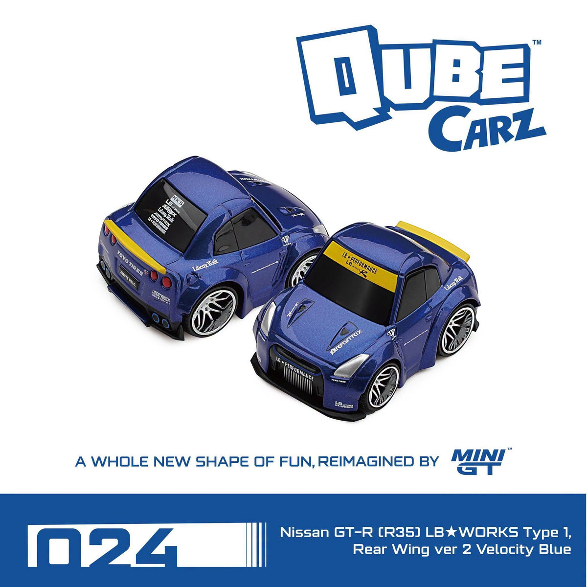 Mini GT - Pre-Order - QubeCarz Kollektion 05 - 022-026 - 6x Modelle - QZ-C005