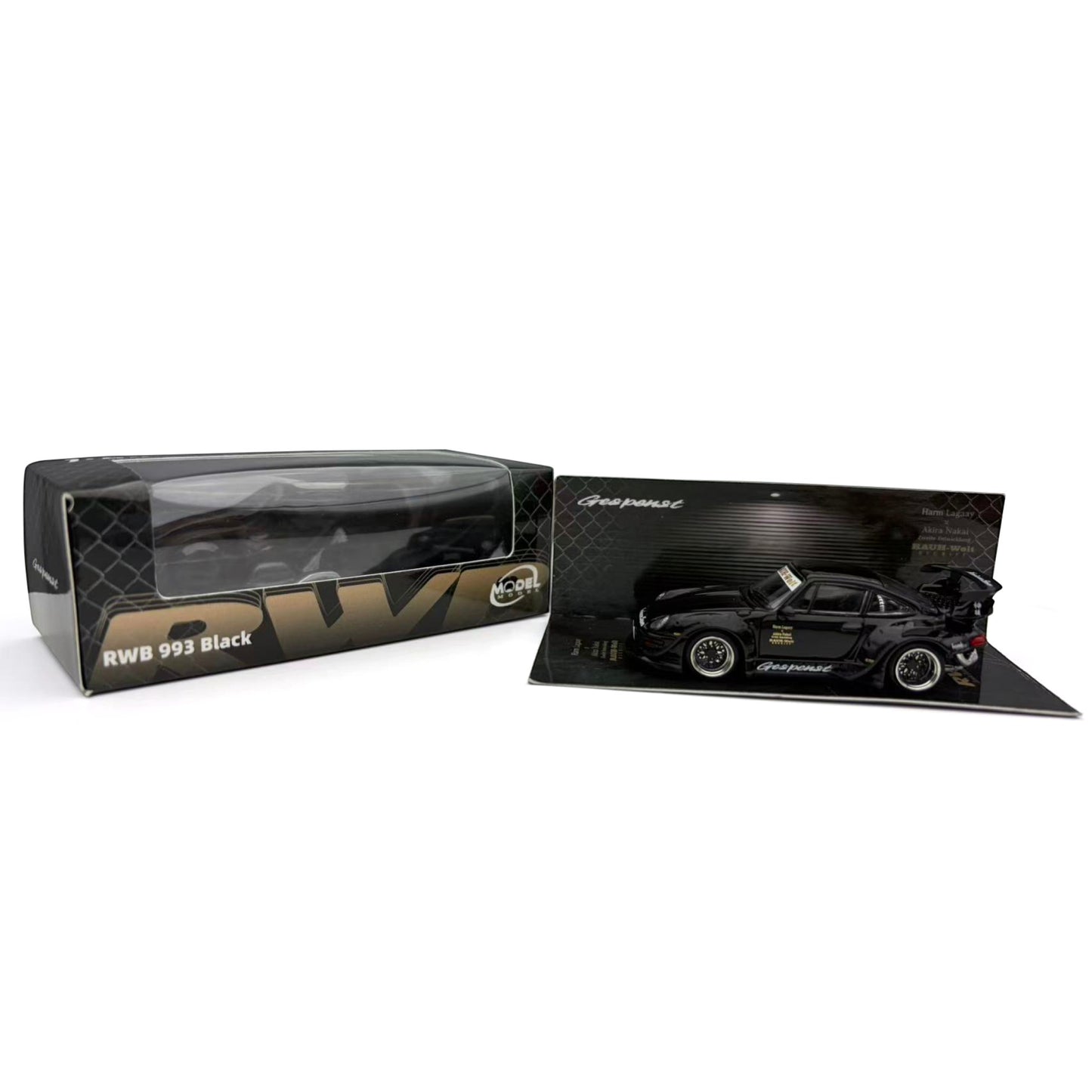 ModelModel - Pre-Order - RWB 993, Black - RWB993-004