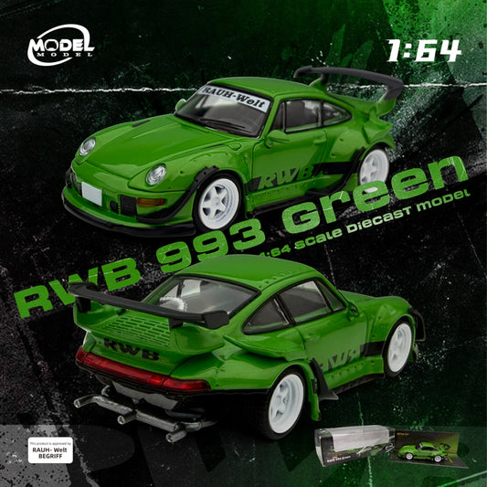ModelModel - Pre-Order - RWB 993, Green - RWB993-008