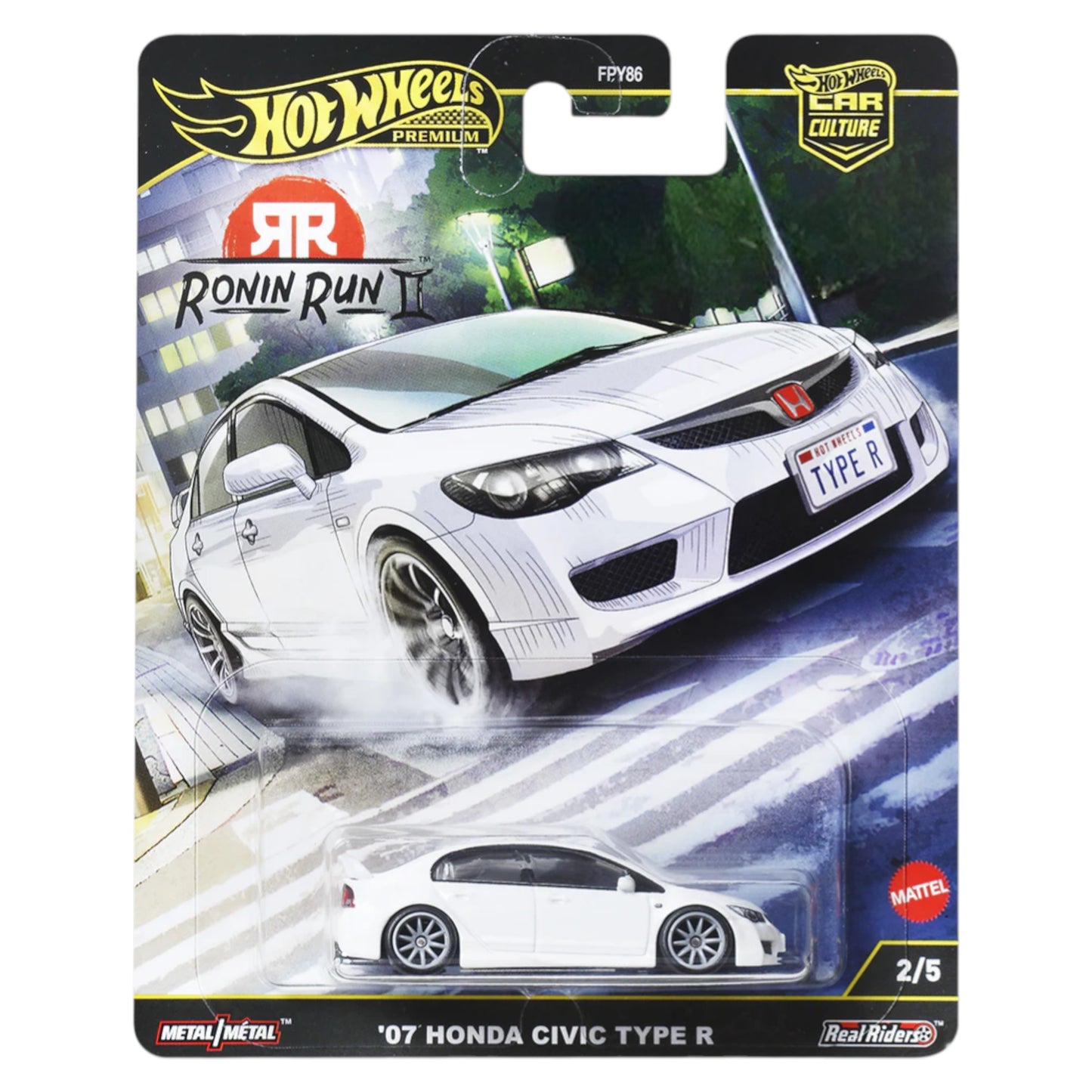 Hot Wheels 2025 - Ronin Run 2 - ´07 Honda Civic Type R - JBK53