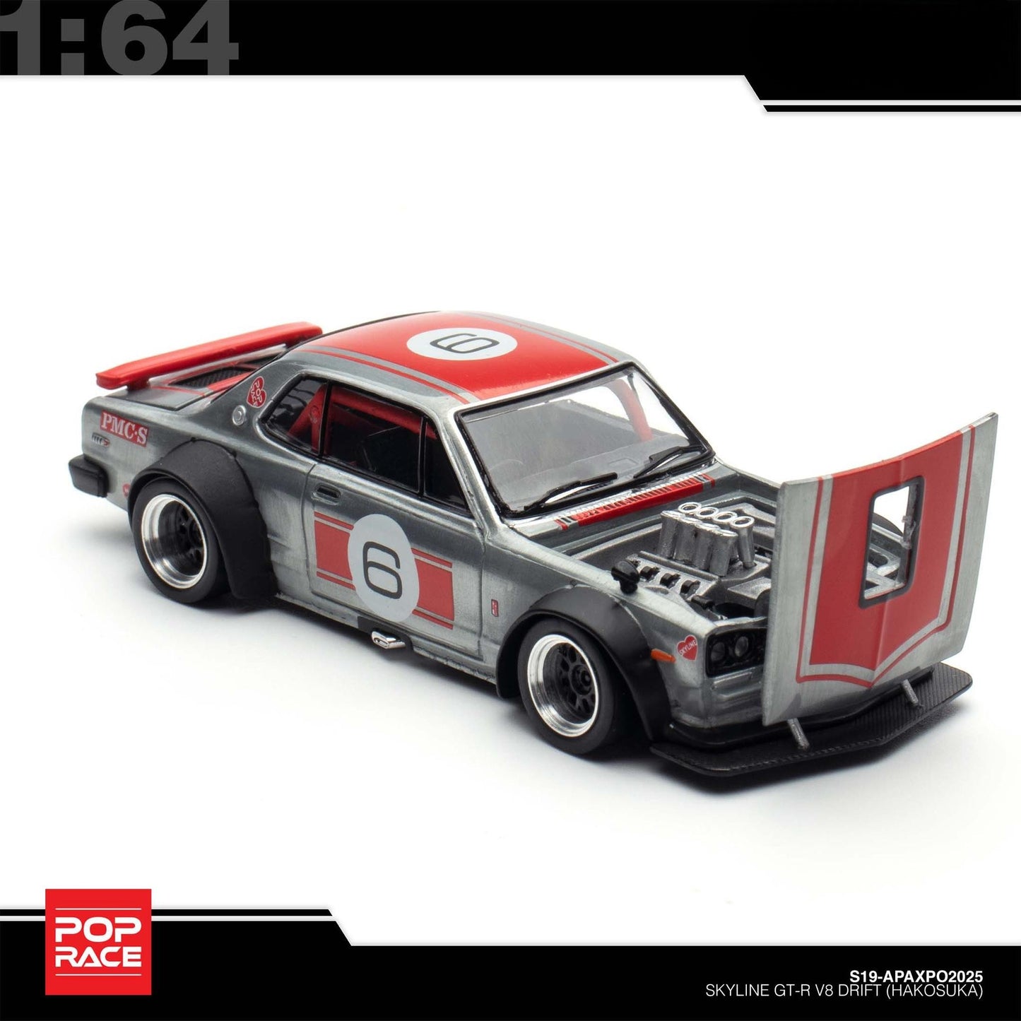 Pop Race - Red Hako and Blue C130 Set - APA XPO2025 Event Modelle - PR640349 - PR640348