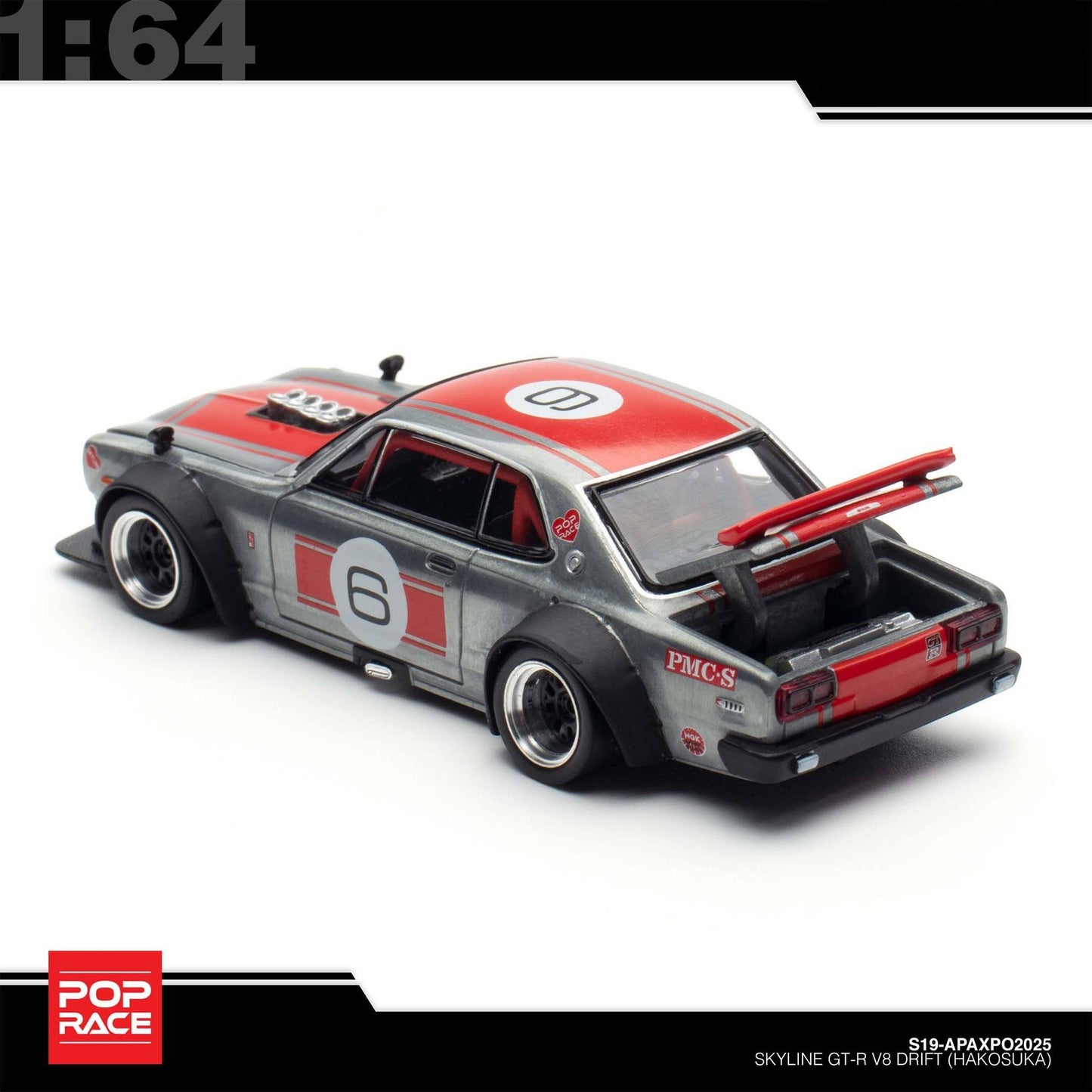 Pop Race - Red Hako and Blue C130 Set - APA XPO2025 Event Modelle - PR640349 - PR640348