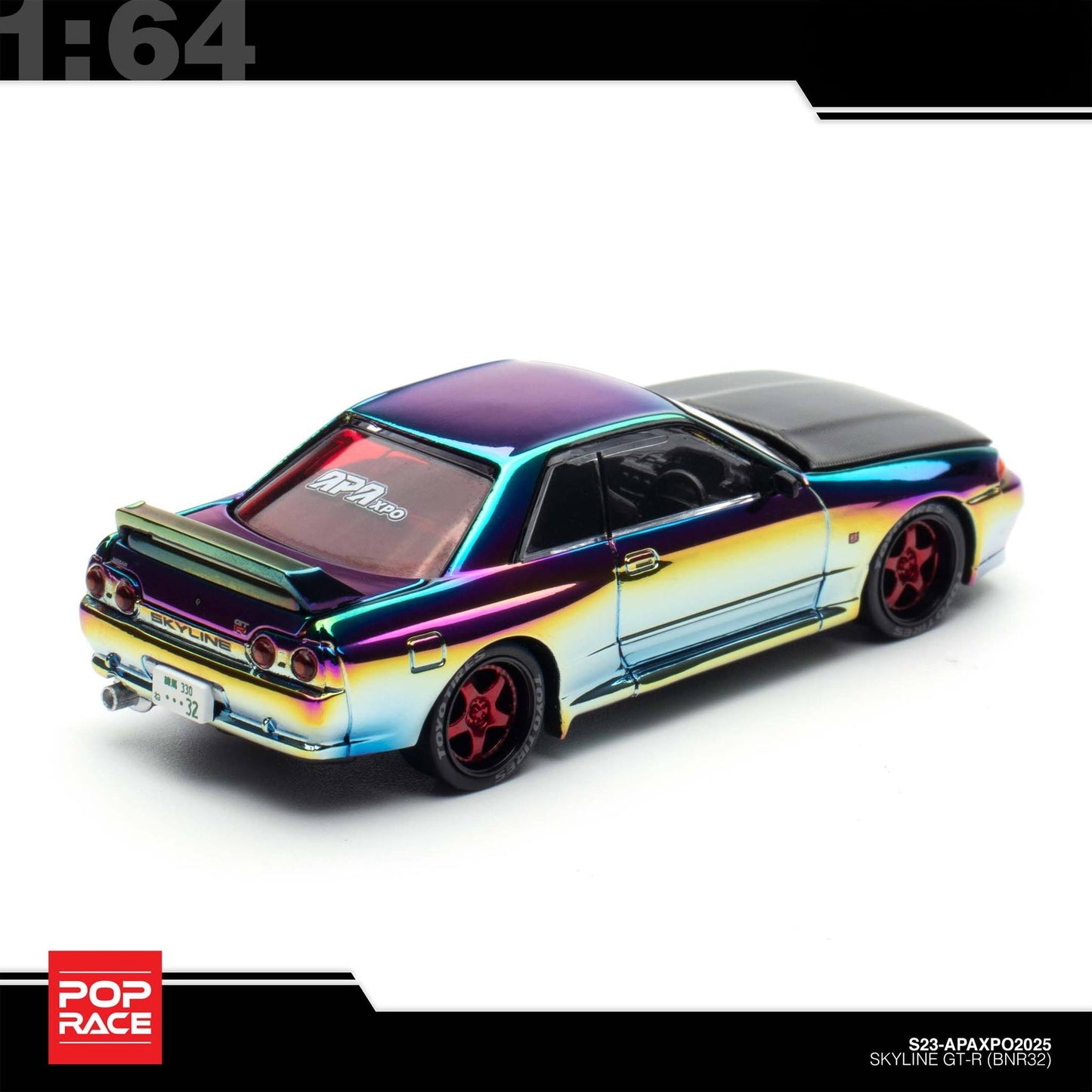 Pop Race - Pre-Order - Skyline GT-R R33 & Skyline GT-R (BNR32) - Event Modelle zur APA-XPO 2025