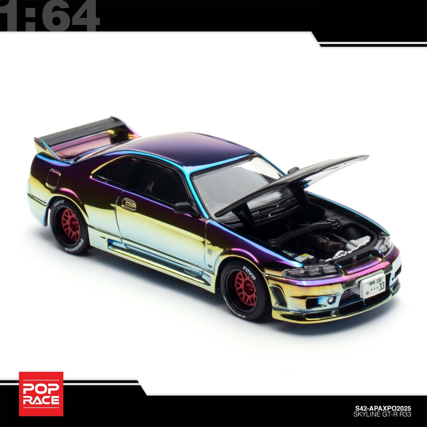 Pop Race - Pre-Order - Skyline GT-R R33 & Skyline GT-R (BNR32) - Event Modelle zur APA-XPO 2025