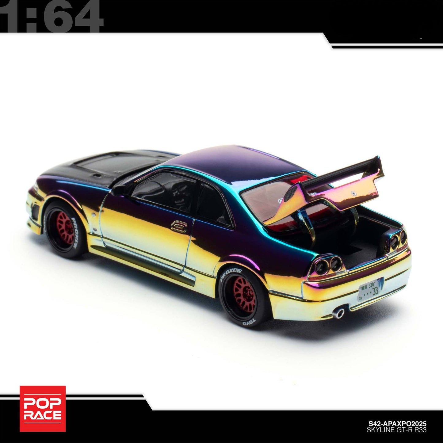 Pop Race - Skyline GT-R R33 - APA-XPO 2025 Event Modell - S42-APAXPO2025