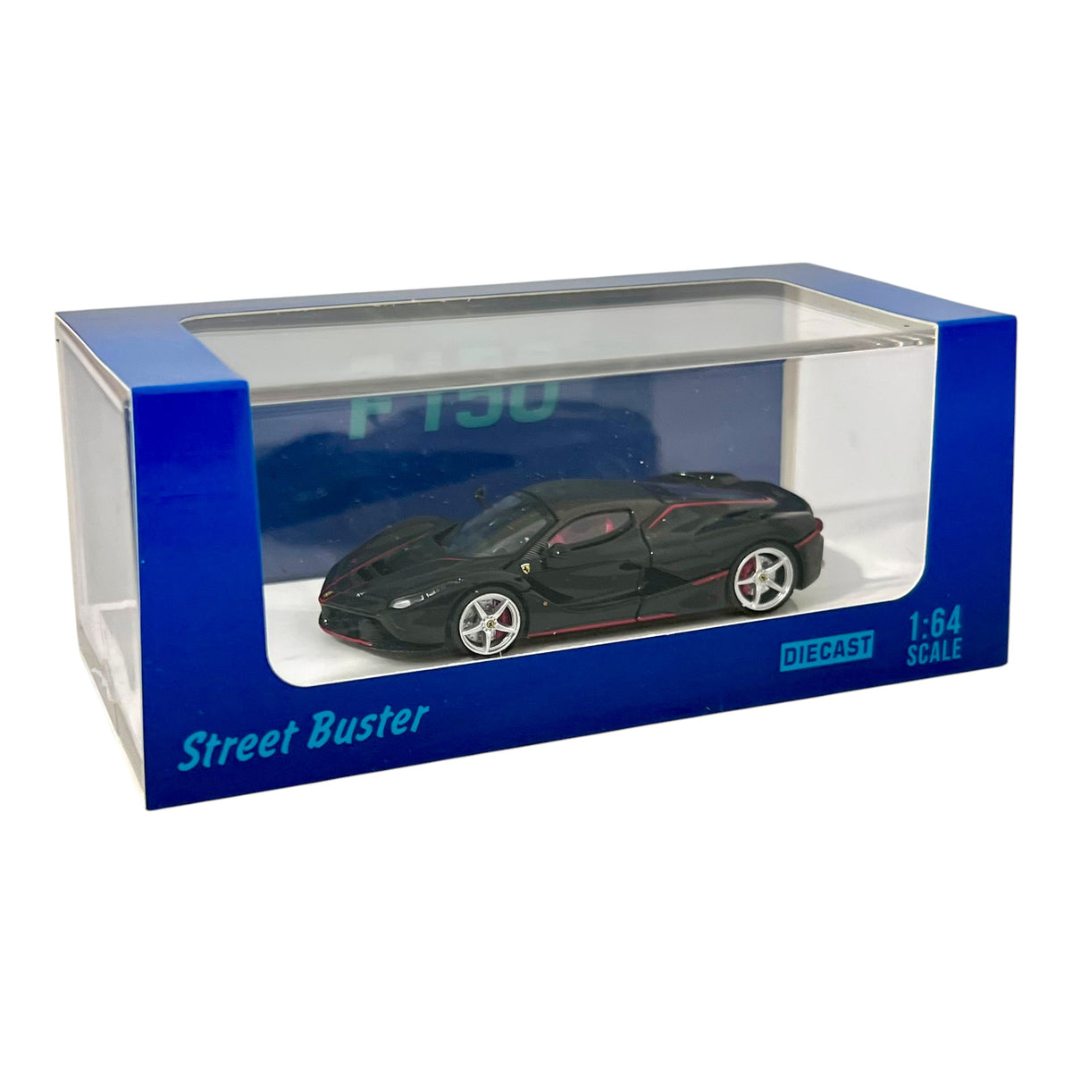 Street Buster - Ferrari F150 - Nero Daytona (Black) - SB64-LAF-BLK