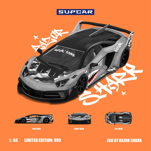SuperCar - Pre-Order - Lamborghini GTEVO Shark Mouth - SC643834