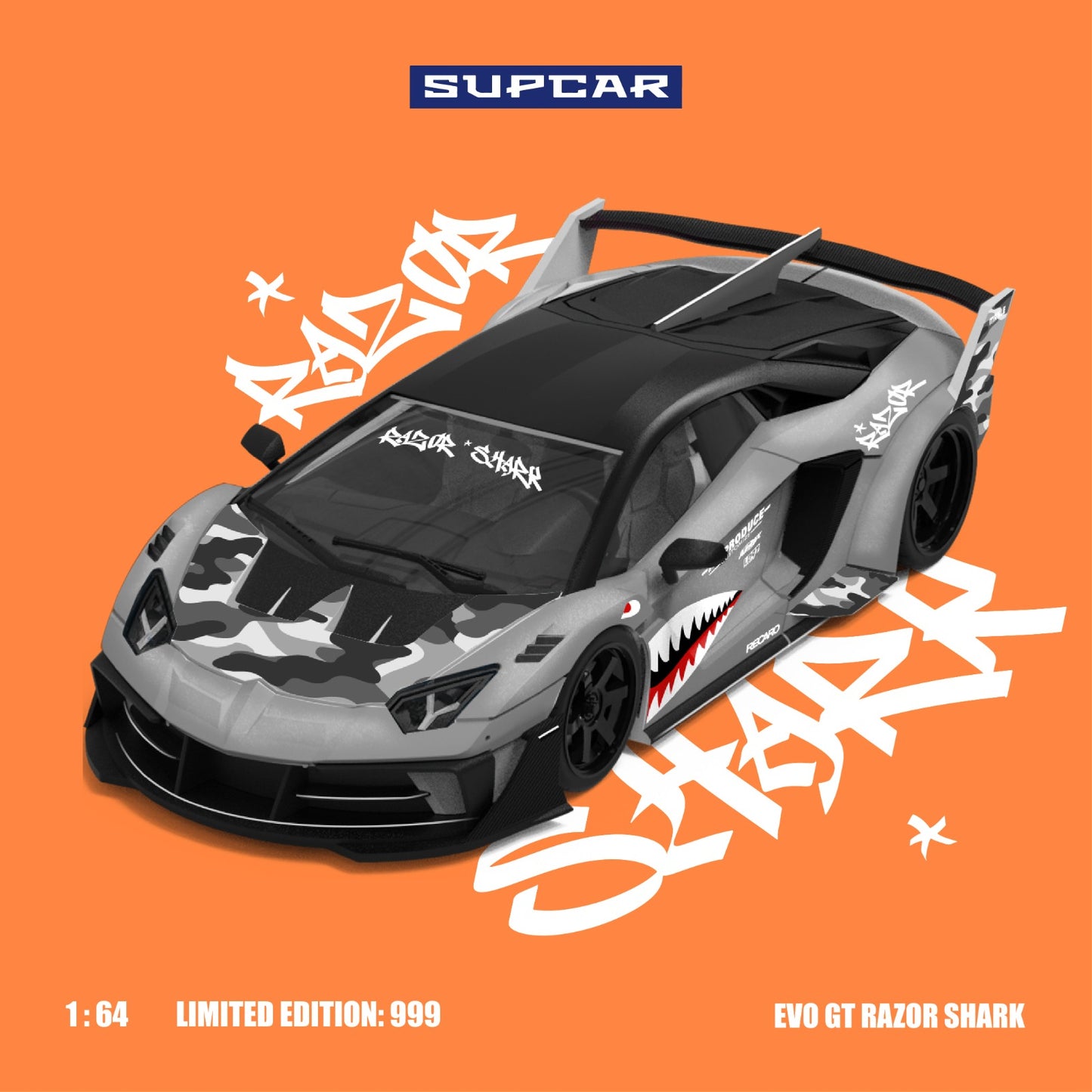 SuperCar - Pre-Order - Lamborghini GTEVO Shark Mouth - SC643834
